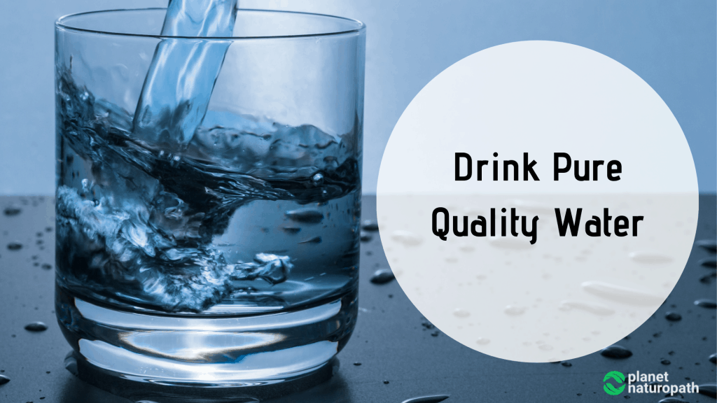 Benefits of good hydration