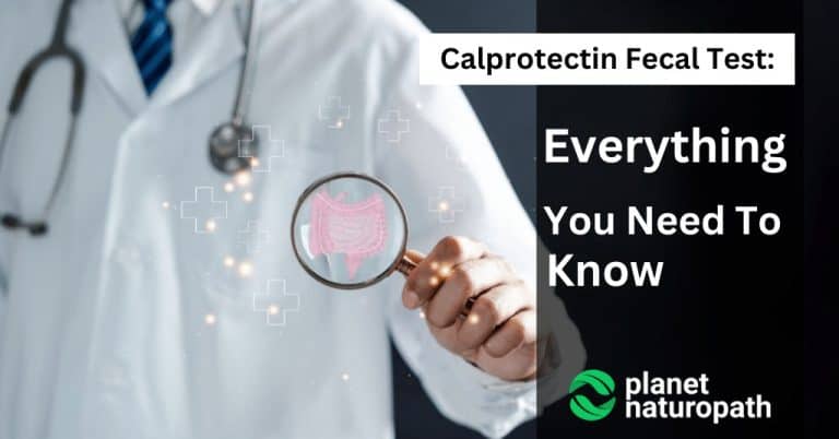Calprotectin fecal test