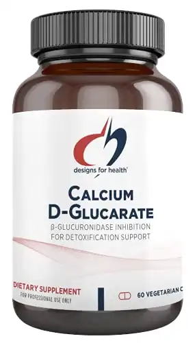Designs for Health Calcium D-Glucarate - 1200mg for Men + Women