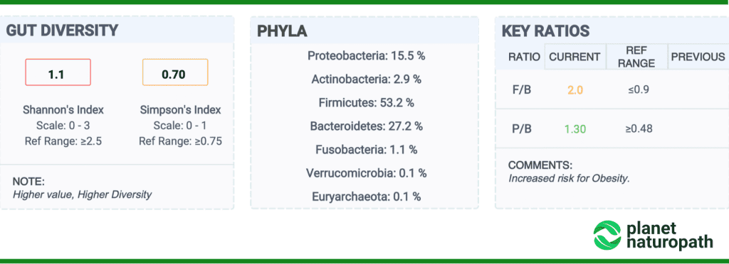 Vibrant Wellness Gut Zoomer 3.0 Test 4 Vibrant Wellness Gut Zoomer 3.0 Test result sample