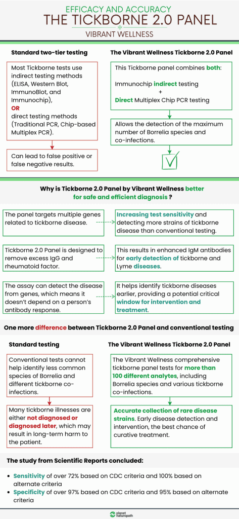 Vibrant Wellness Tickborne 2.0 Panel: The Complete Guide 3 Efficacy and Accuracy of the TickBorne 2.0 Panel