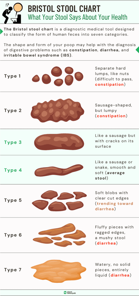 Natural Constipation Treatment Plan: Effective and Safe Solutions 16 Bristol Stool Chart (types of poop, healthy poop)