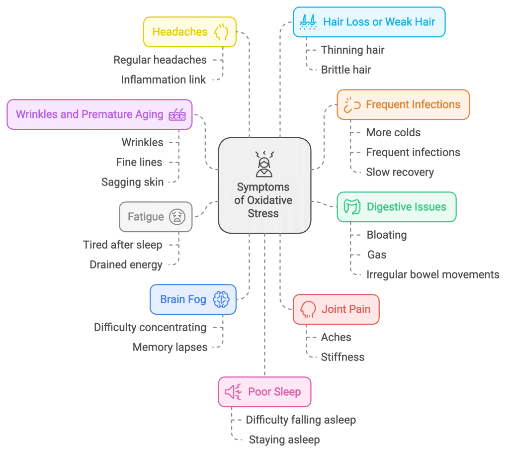 Symptoms of Oxidative Stress