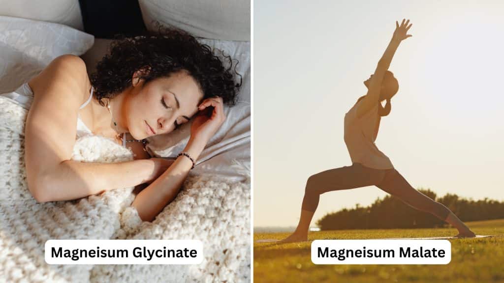 Two magnesium types for wellness benefits.